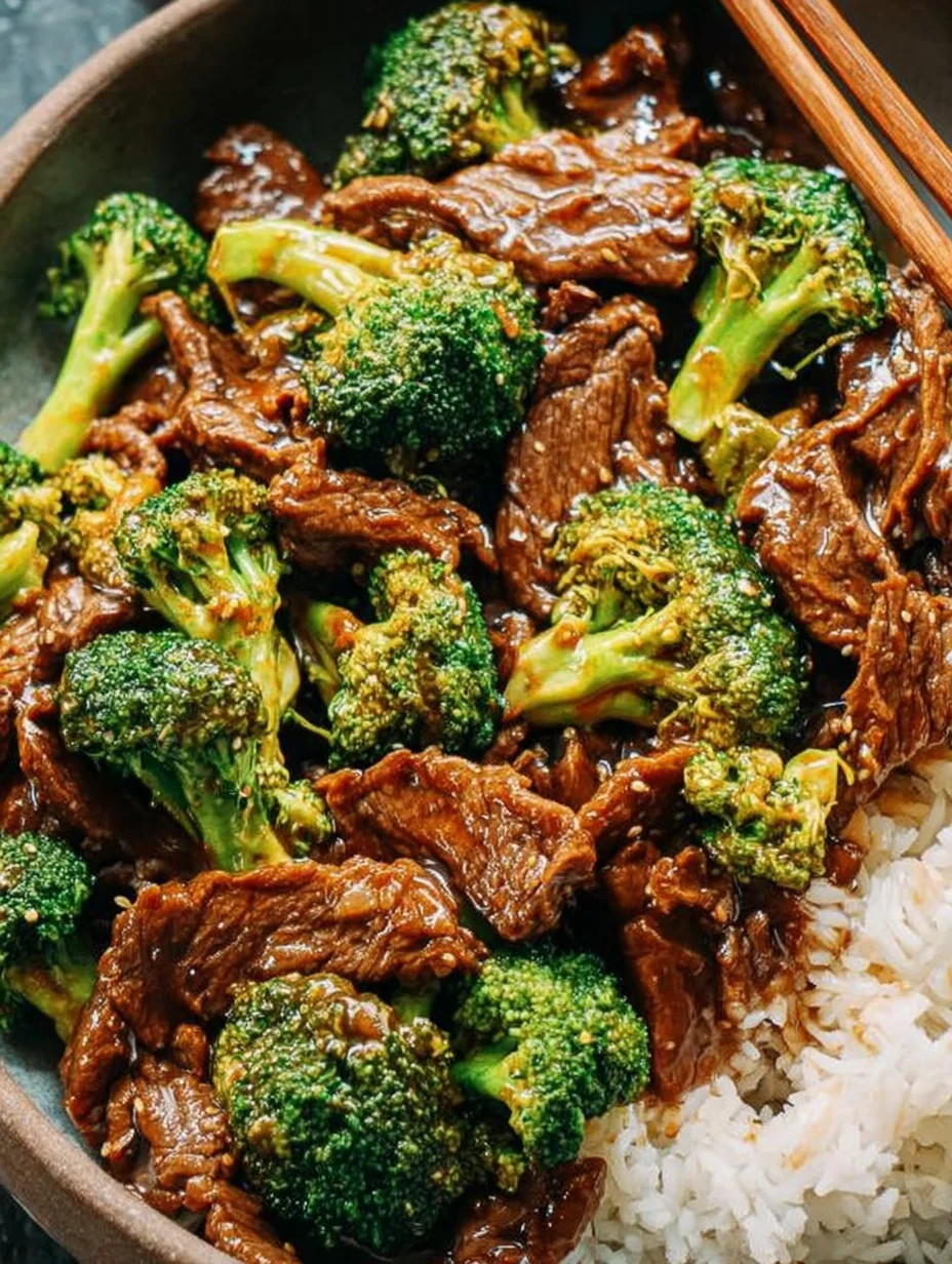 Chinese Beef and Broccoli