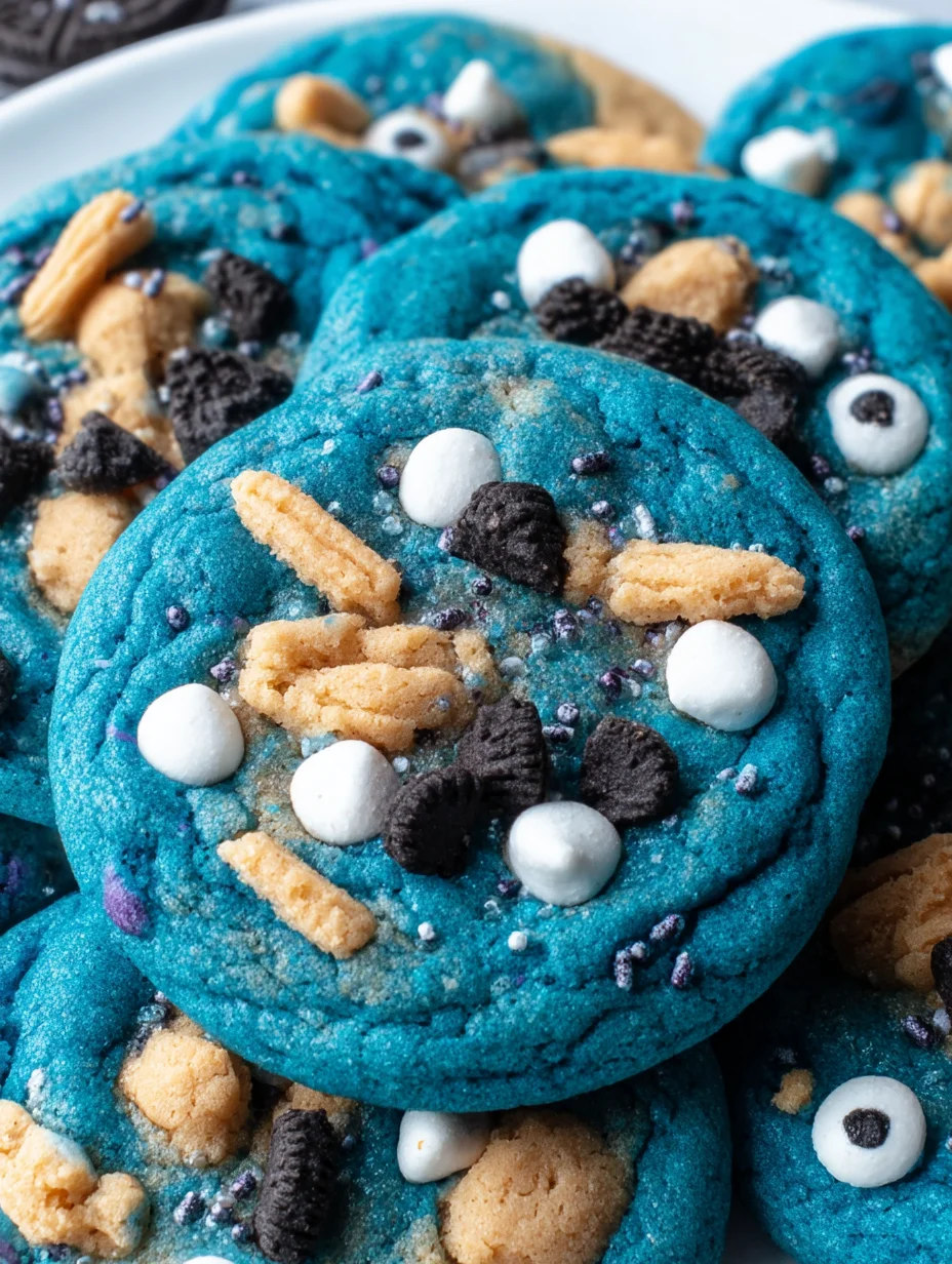 Cookie Monster Cookies
