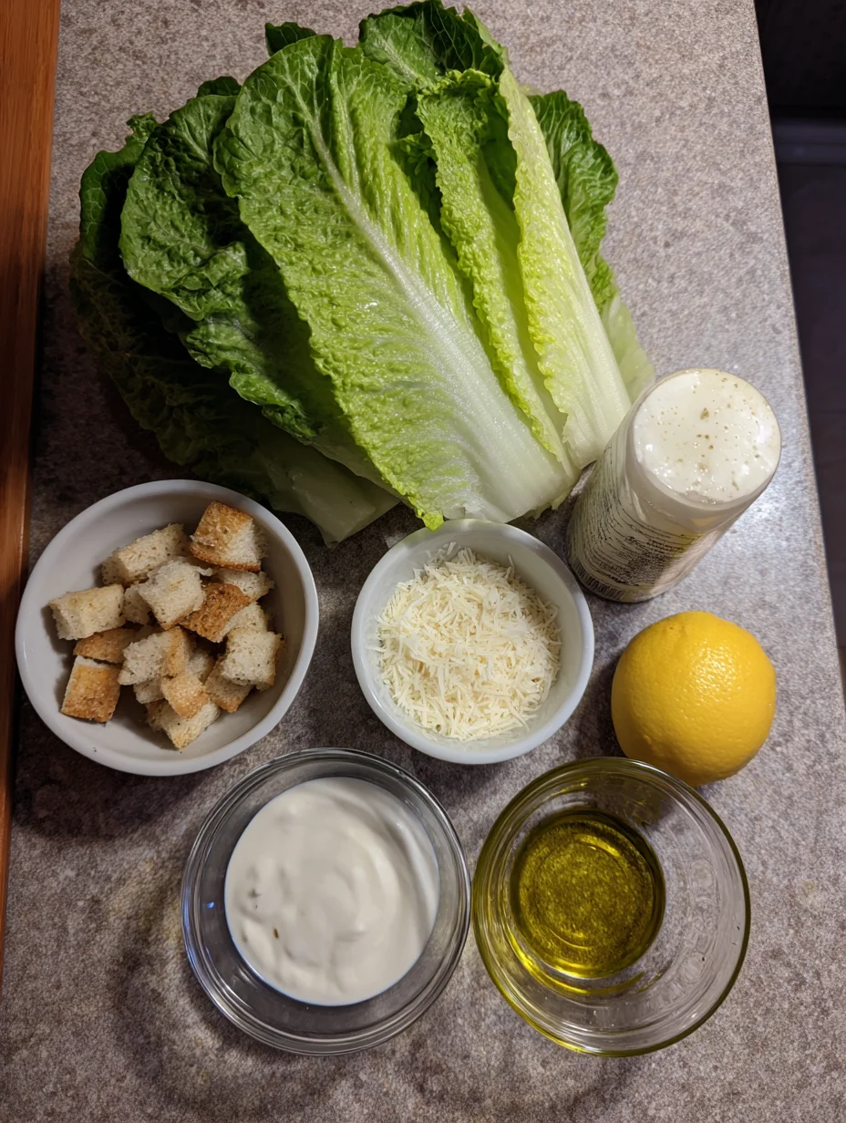 Crispy Chicken Caesar Salad