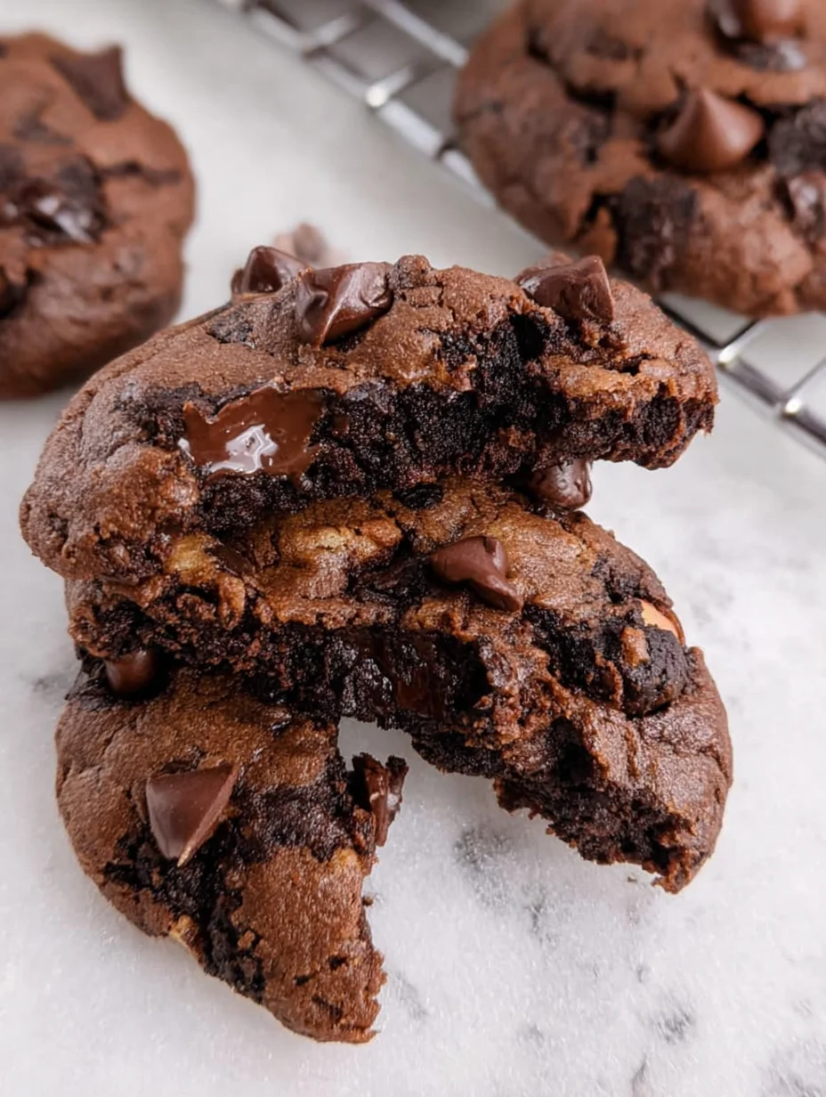 Crumbl Dark Dream Cookies