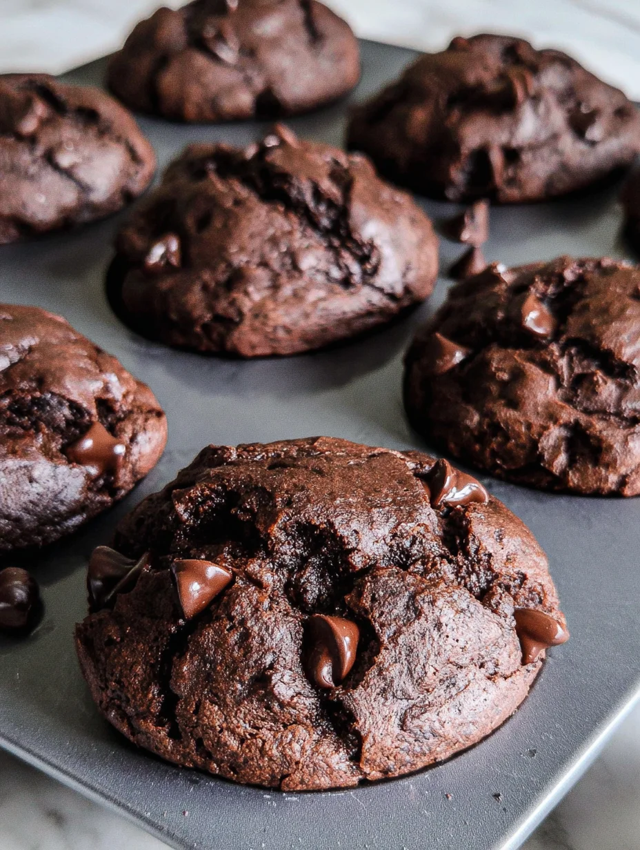 Double Chocolate Chip Muffins