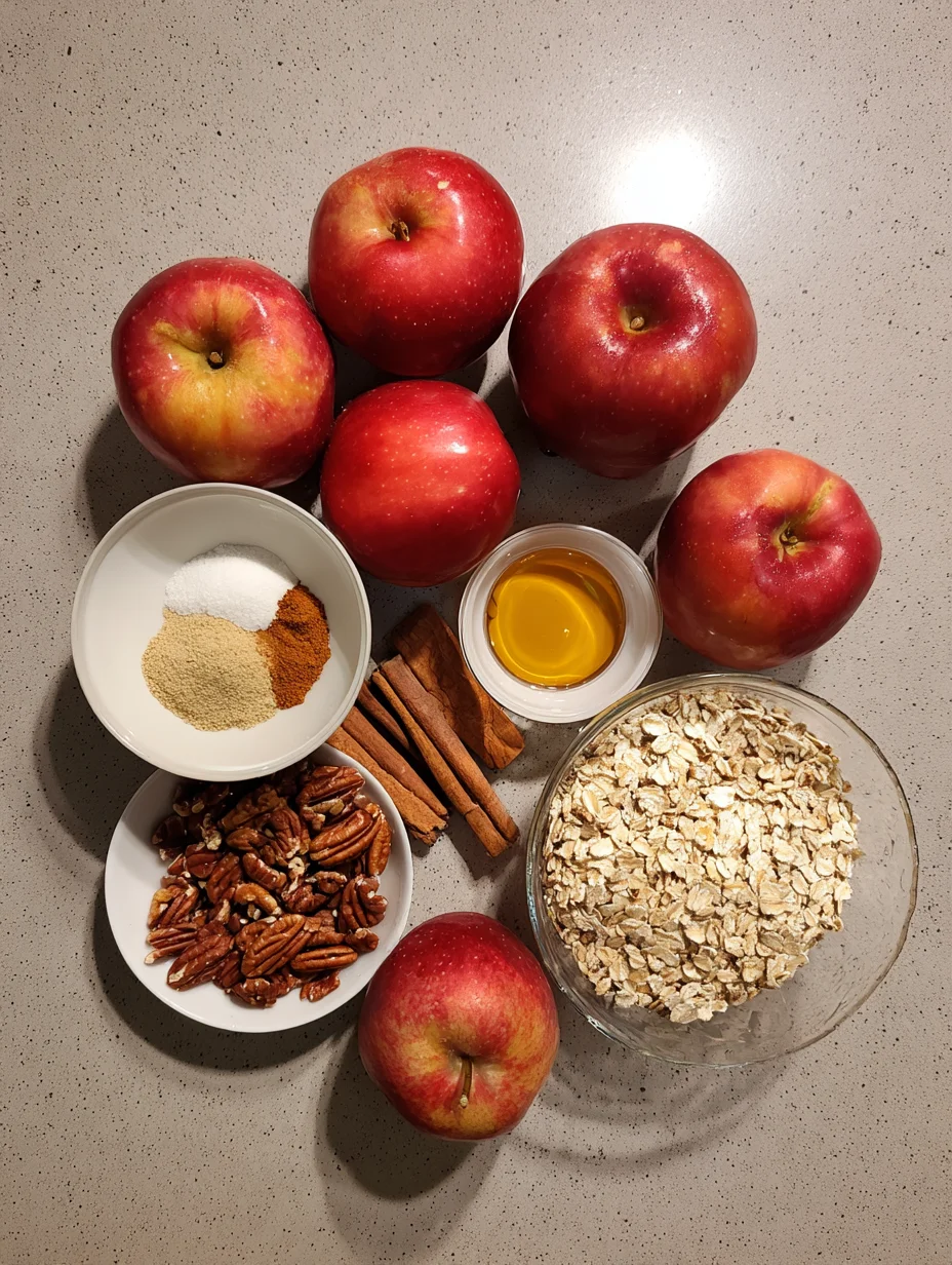 Healthy Breakfast Apple Crumble