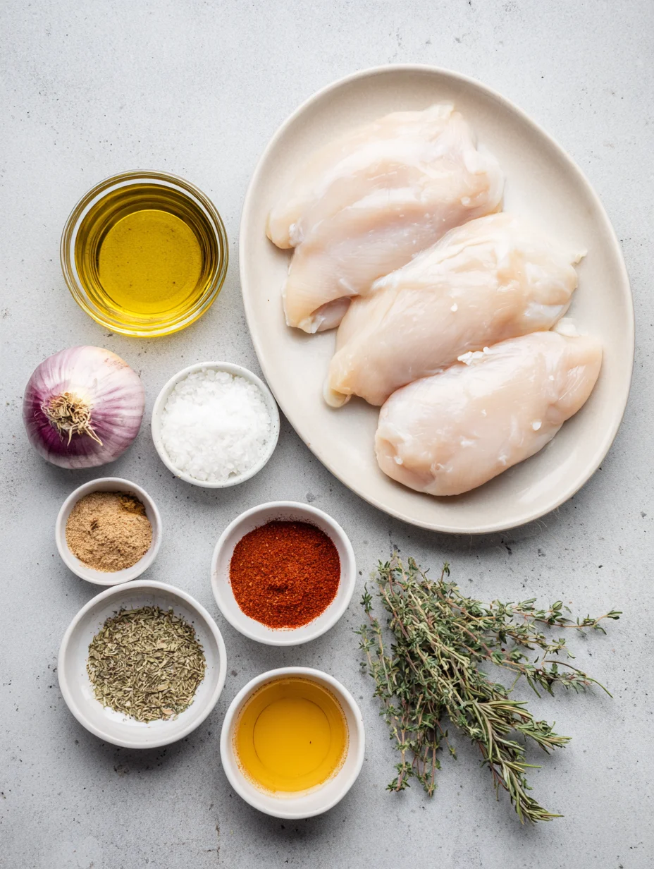 Healthy Chicken and Vegetables Skillet