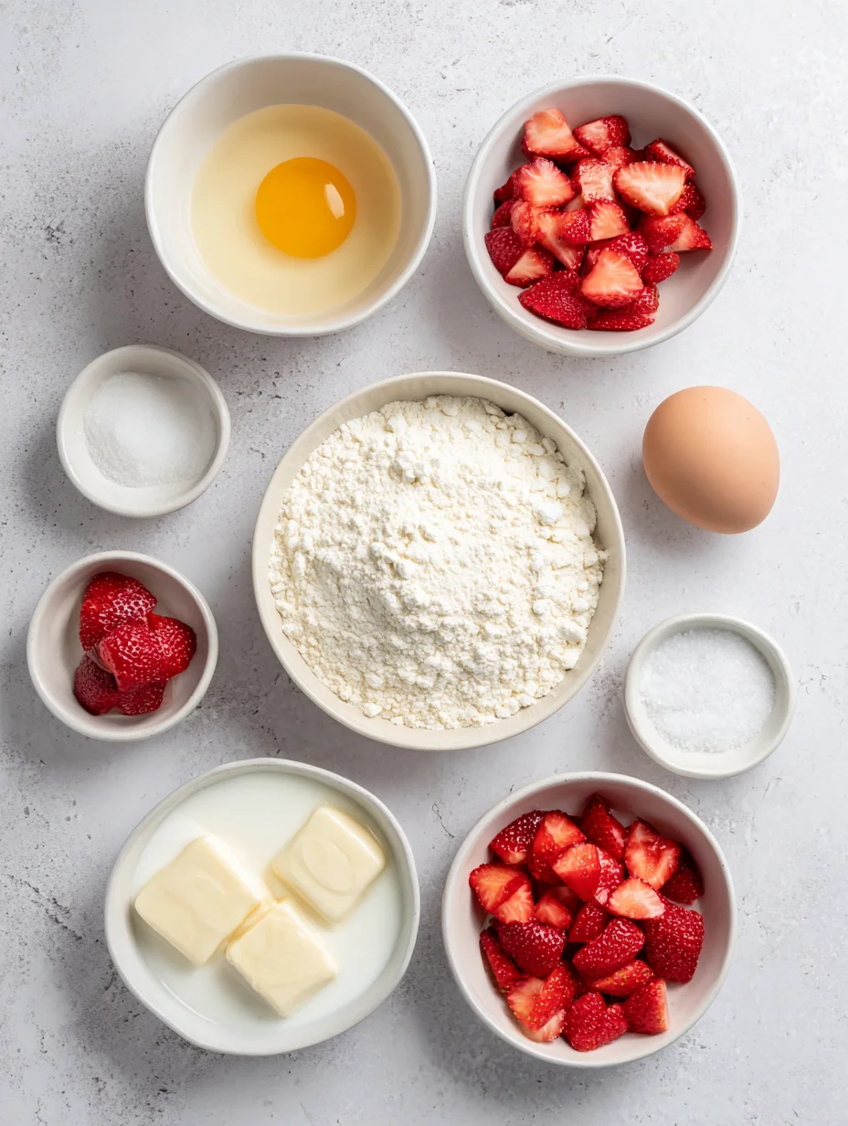 Healthy Strawberry Banana Yogurt Muffins