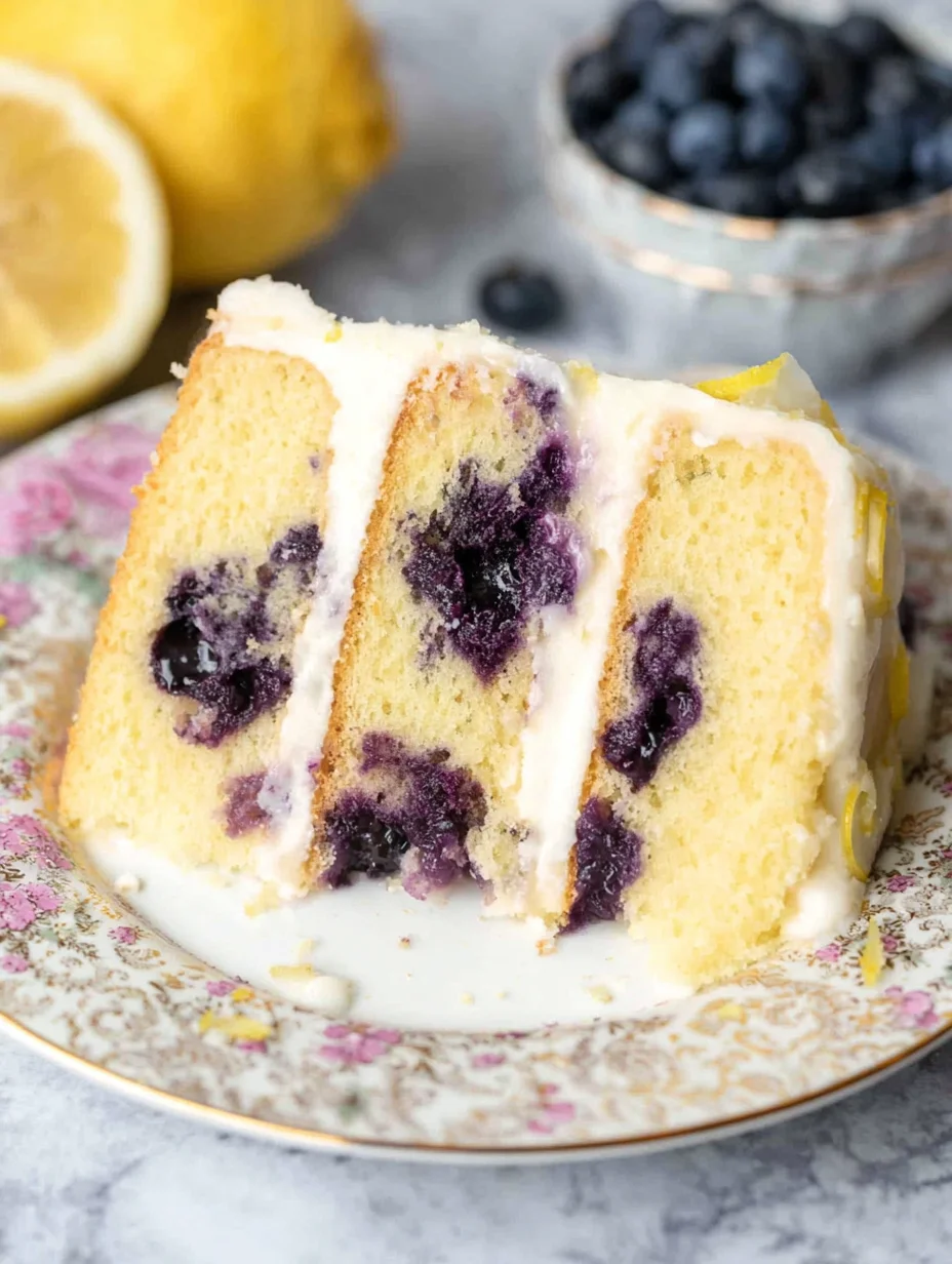 Lemon Blueberry Cake
