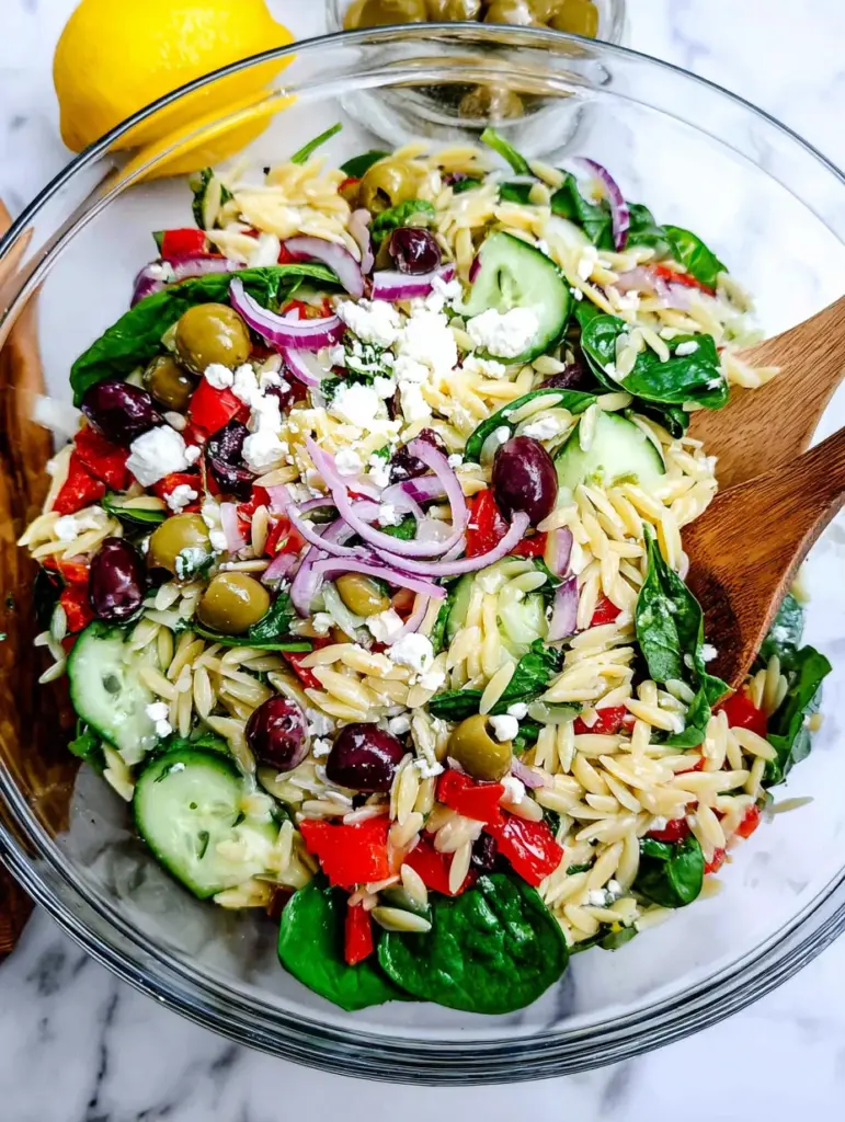 Mediterranean Orzo Salad