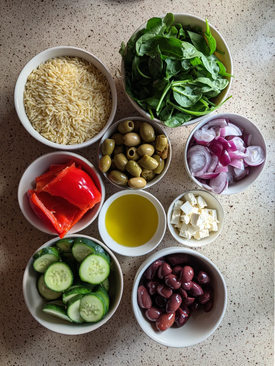 Mediterranean Orzo Salad