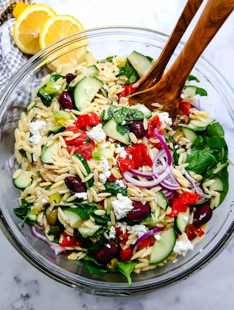 Mediterranean Orzo Salad