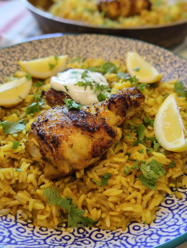 Moroccan Chicken & Rice