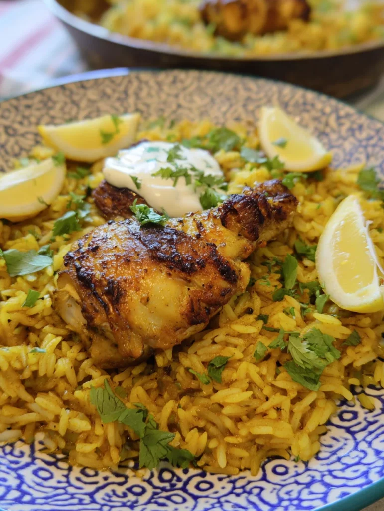 Moroccan Chicken & Rice