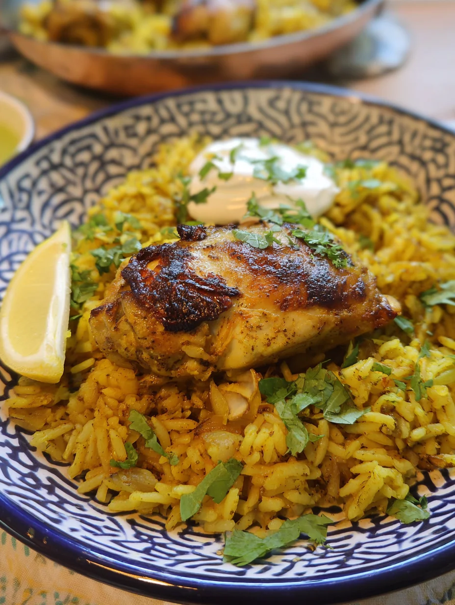 Moroccan Chicken & Rice