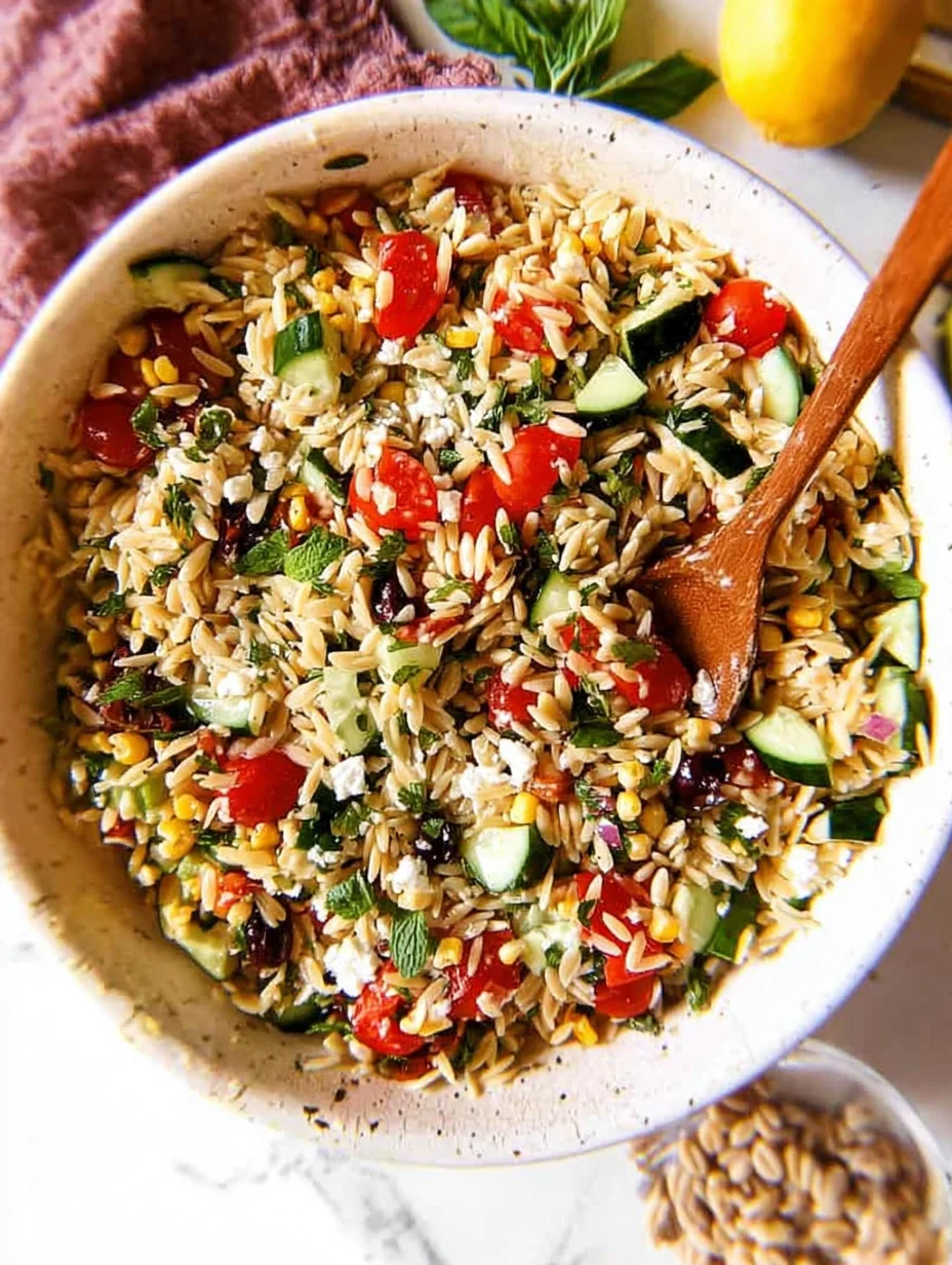 Orzo Pasta Salad