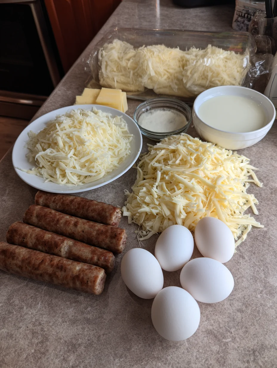 Overnight Slow Cooker Breakfast Casserole