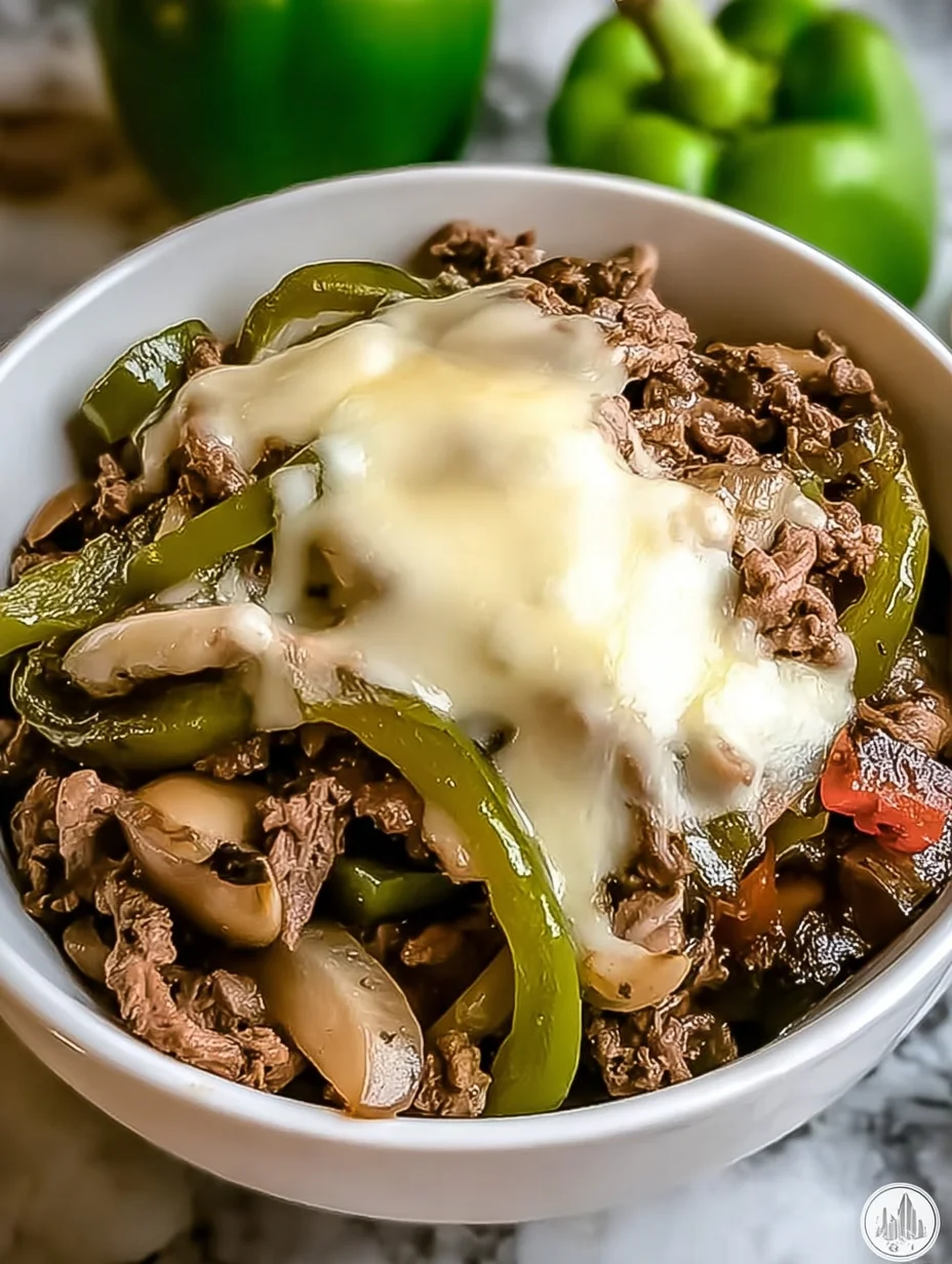 Philly Cheesesteak Bowls