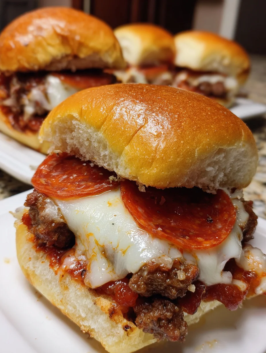 Pizza Burgers