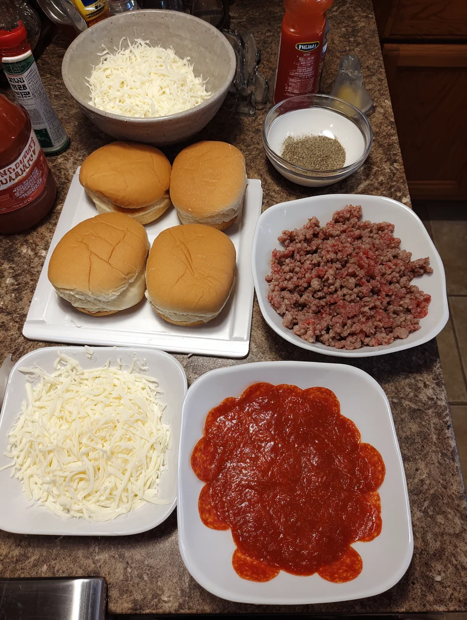 Pizza Burgers