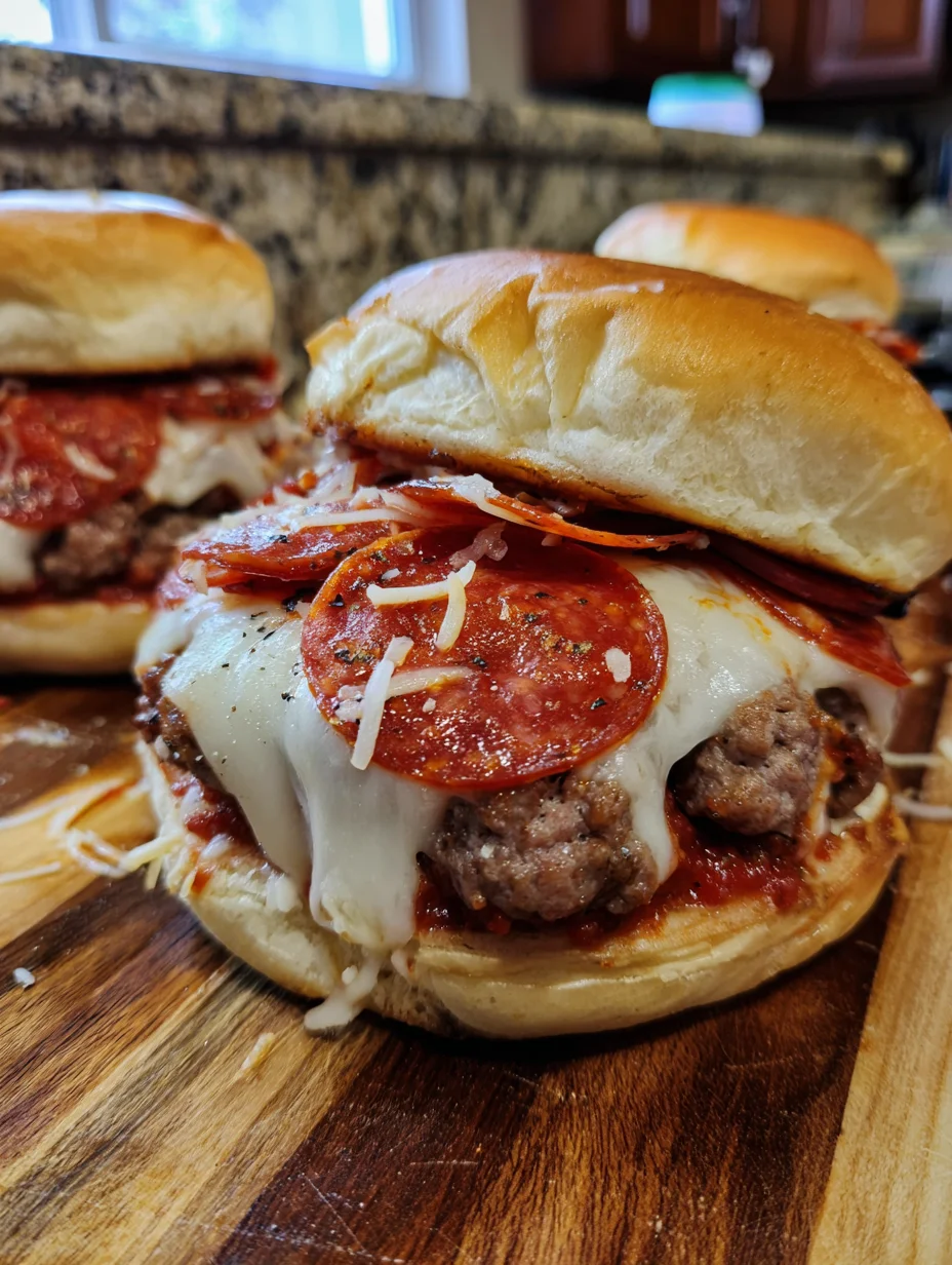 Pizza Burgers