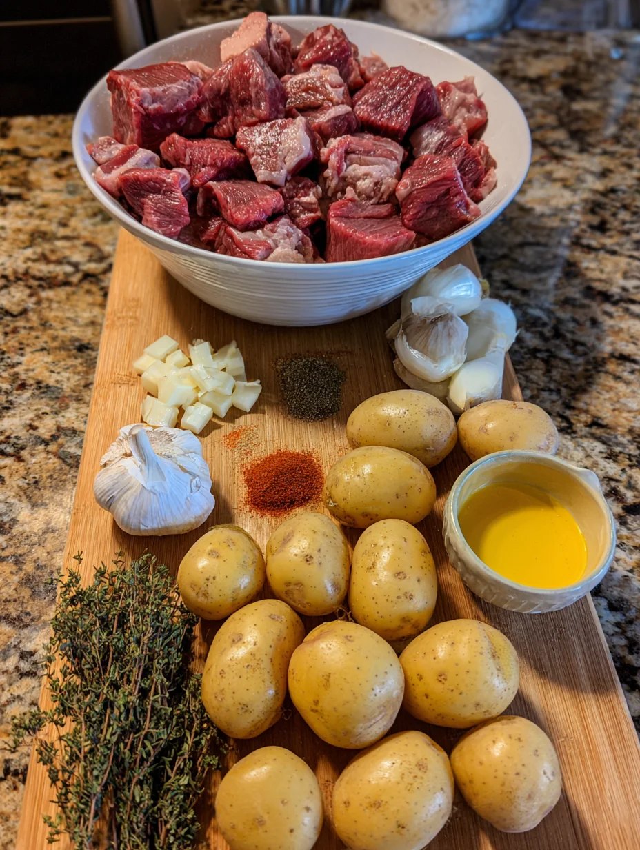 Slow Cooker Garlic Butter Beef Bites