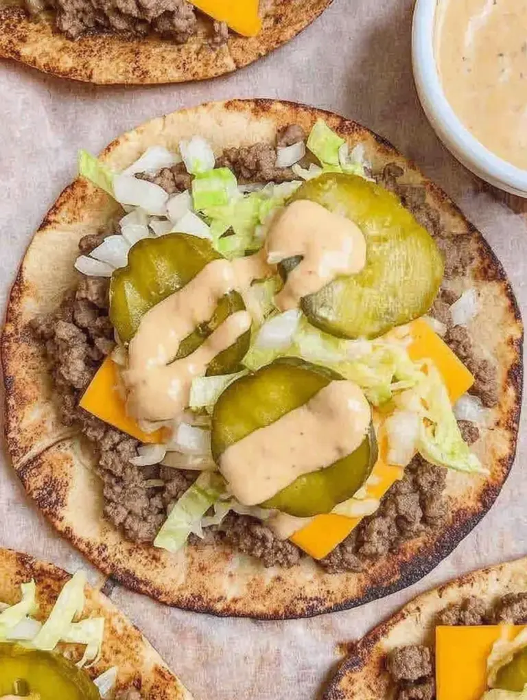 Smash Burger Tacos