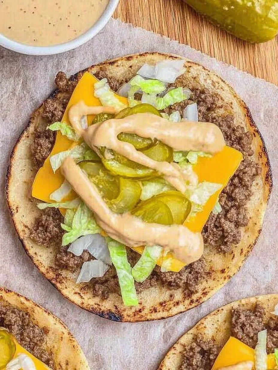 Smash Burger Tacos