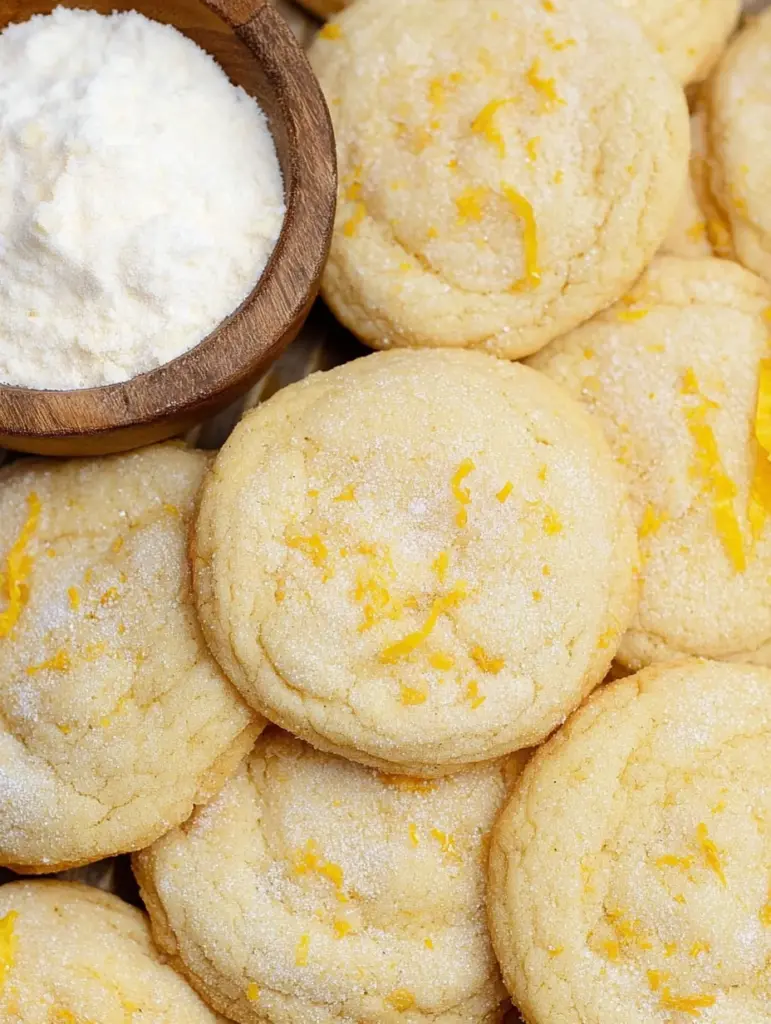 Soft & Chewy Lemon Cookies