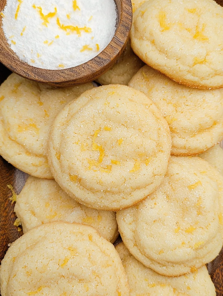 Soft & Chewy Lemon Cookies
