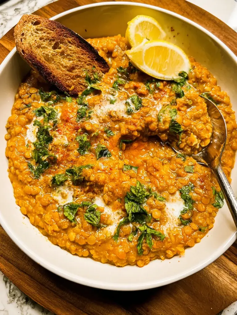 Spicy Red Lentil Curry