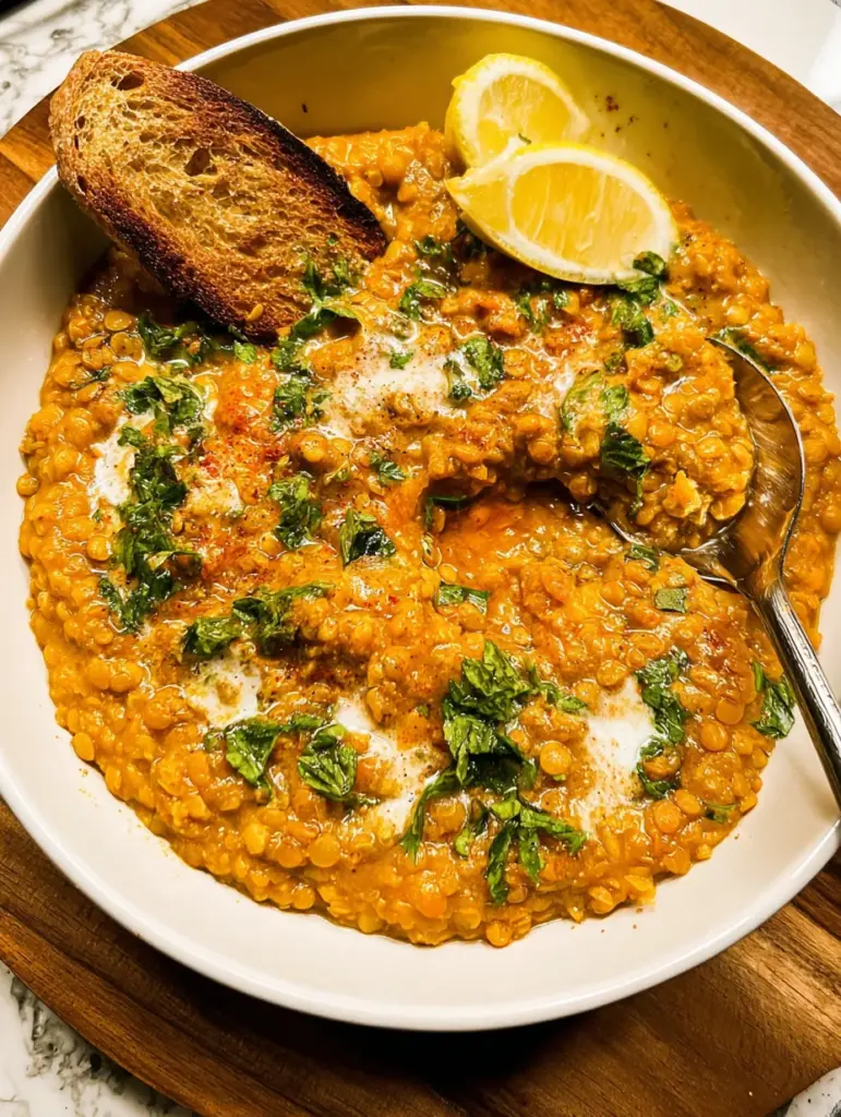 Spicy Red Lentil Curry