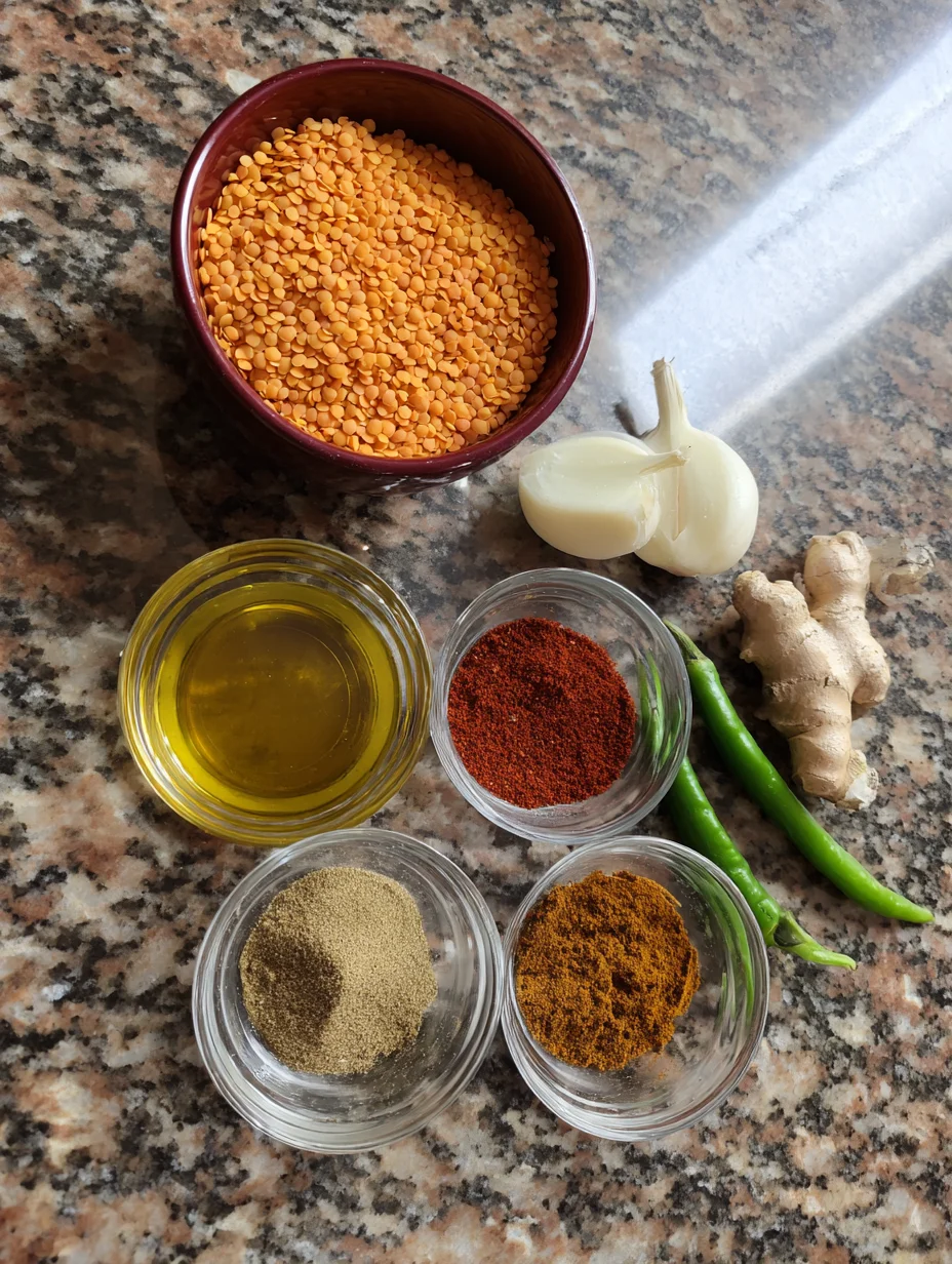 Spicy Red Lentil Curry