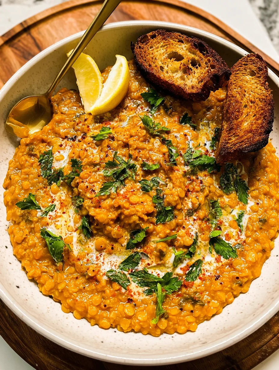 Spicy Red Lentil Curry