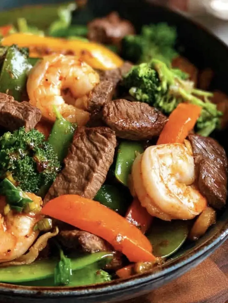 Steak and Shrimp Stir Fry
