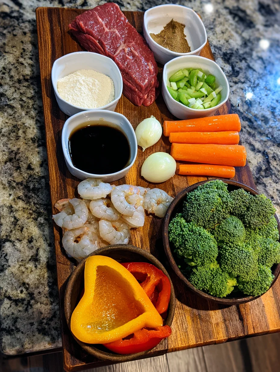 Steak and Shrimp Stir Fry