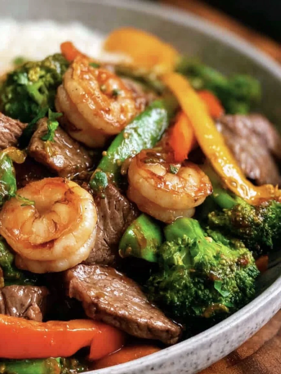 Steak and Shrimp Stir Fry