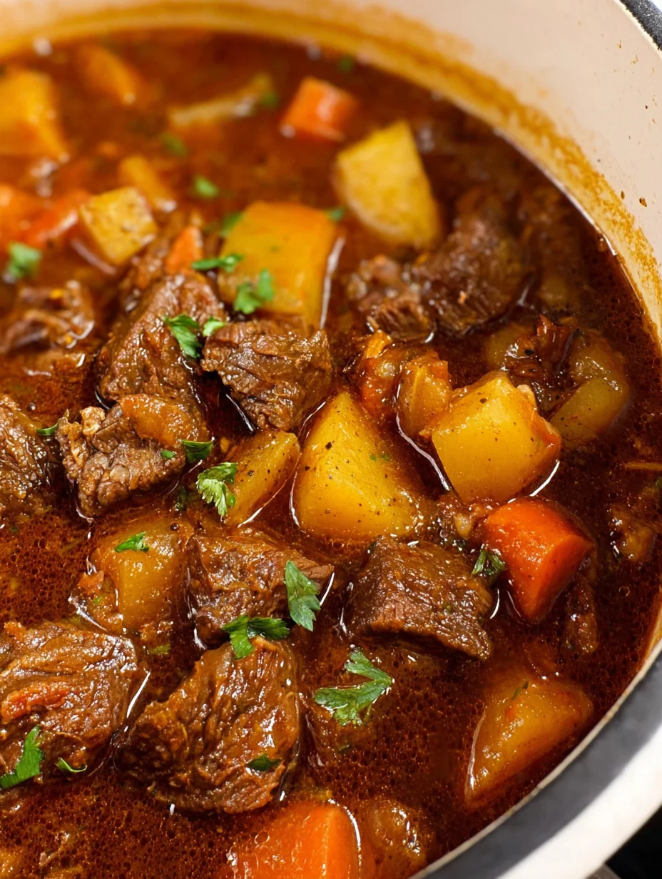 Stove Top Beef Stew