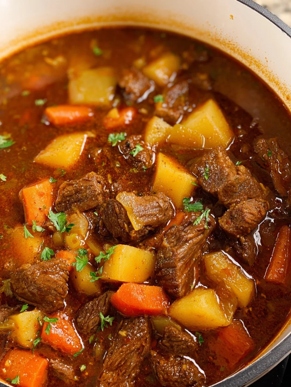 Stove Top Beef Stew