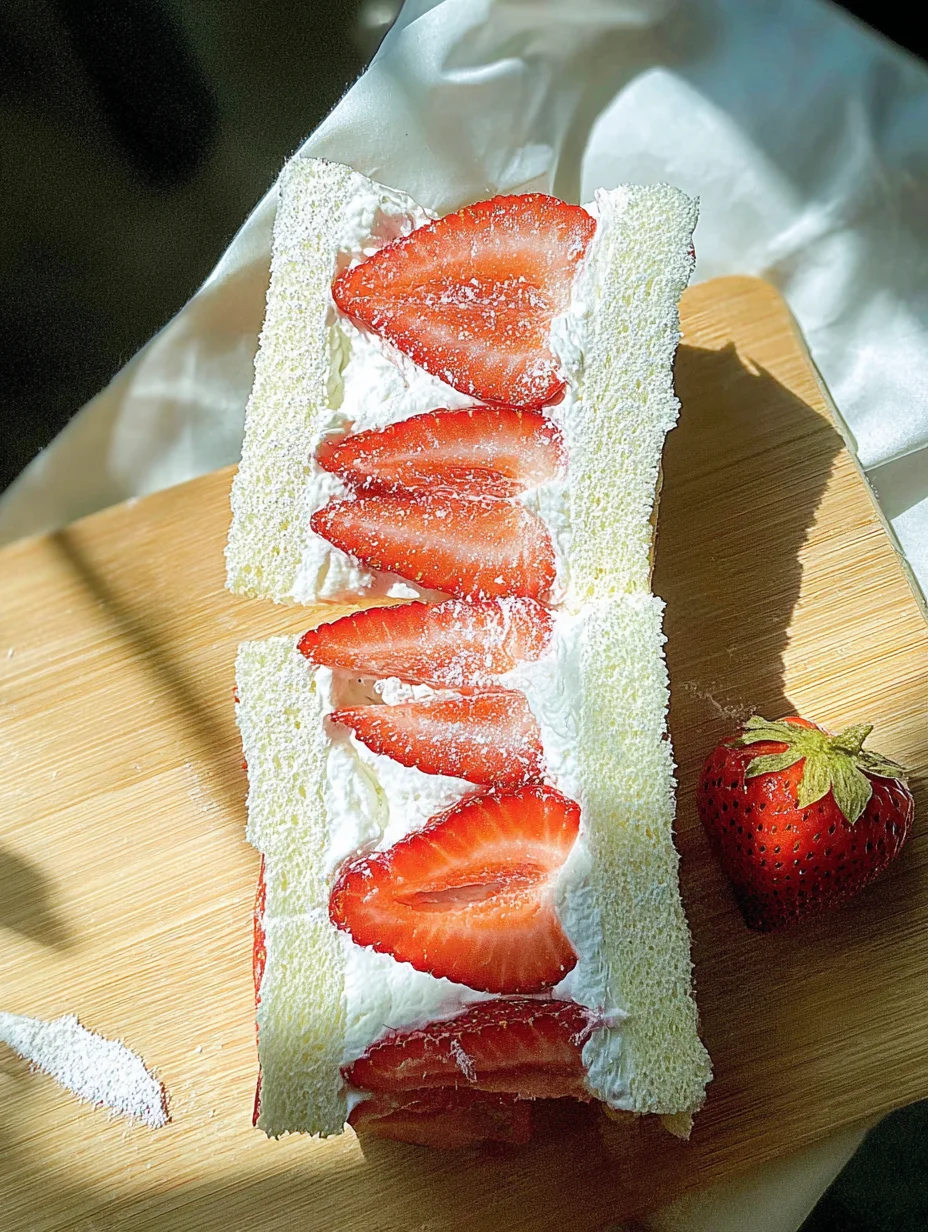 Strawberry Sando