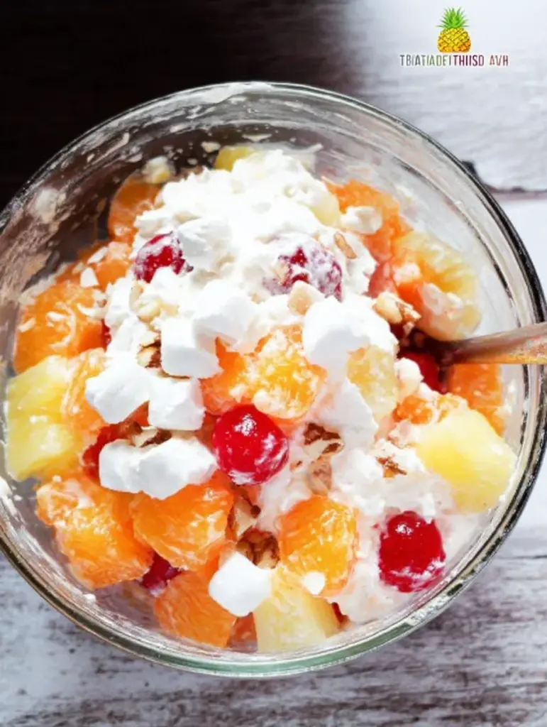 Ambrosia Salad Recipe with Cool Whip