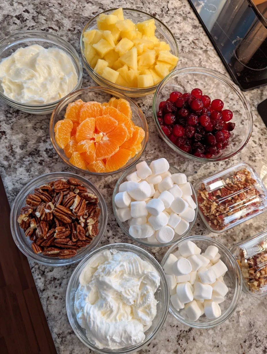 Ambrosia Salad Recipe with Cool Whip