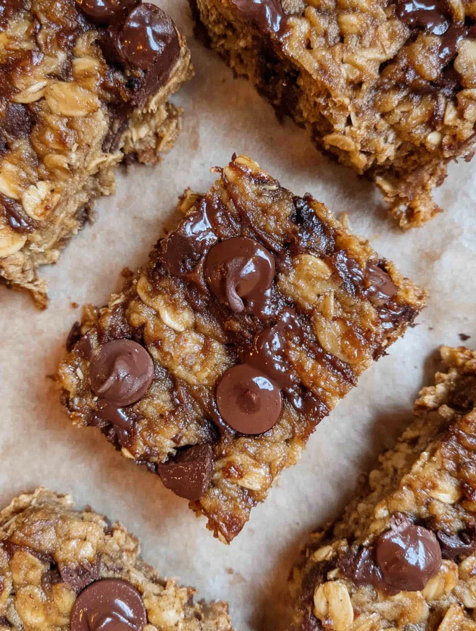 Banana Oatmeal Bars