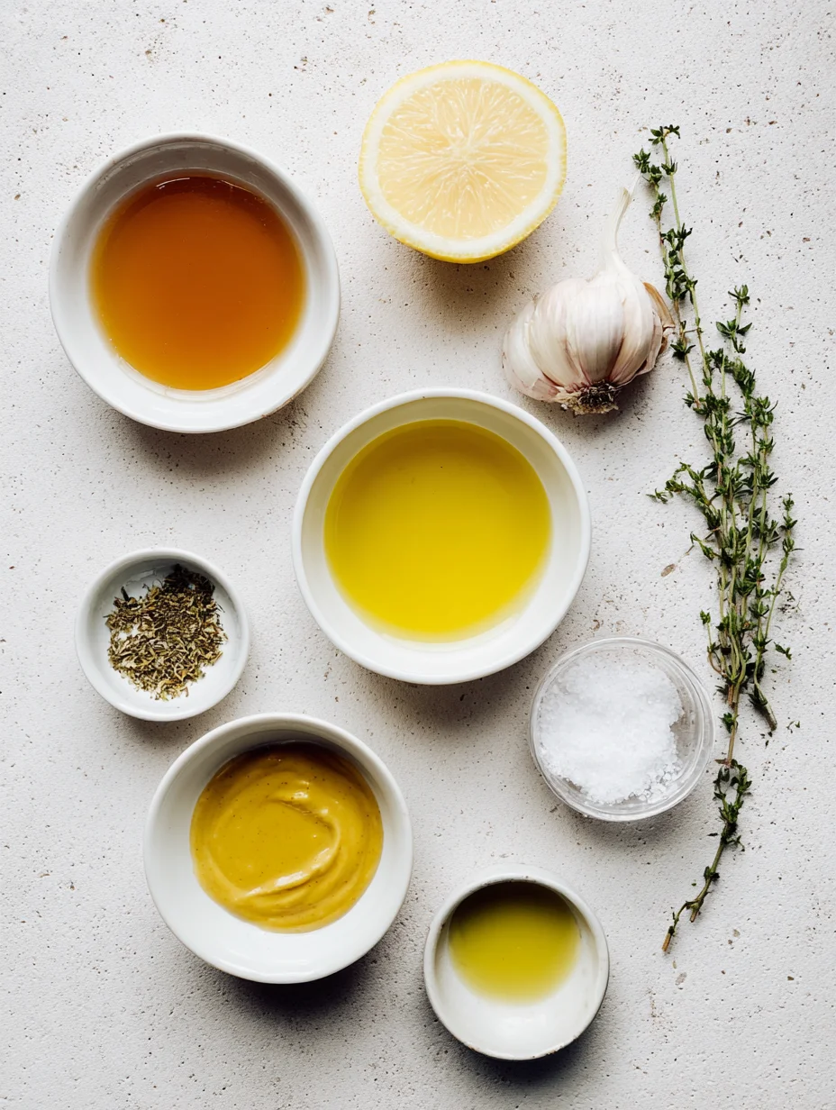 Basic Lemon Vinaigrette Dressing