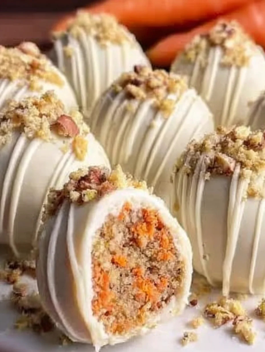 Carrot Cake Truffles