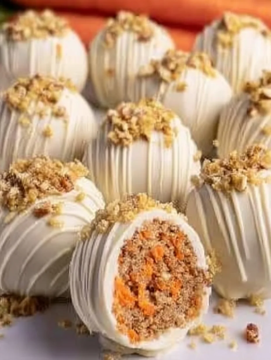 Carrot Cake Truffles