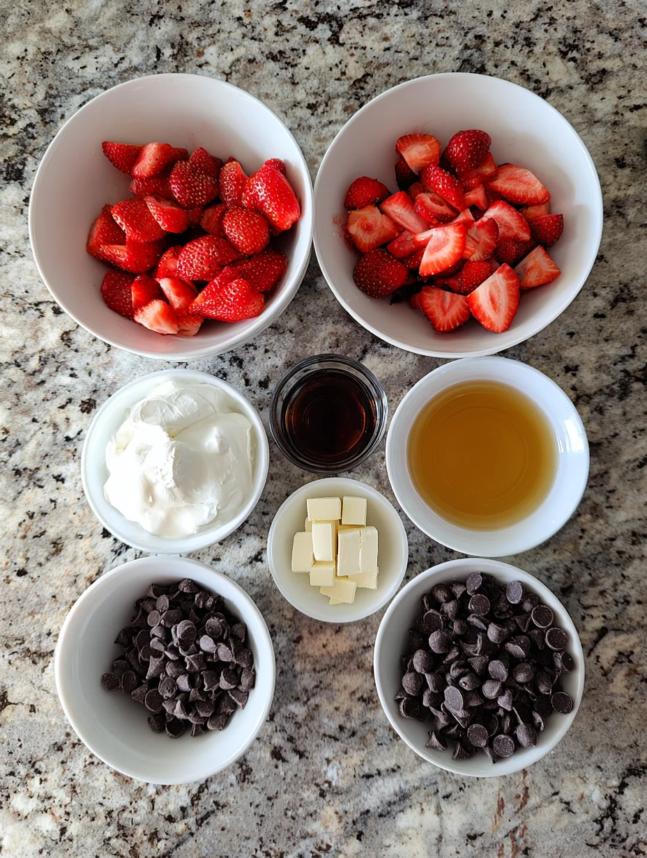 Chocolate Strawberry Yogurt Clusters