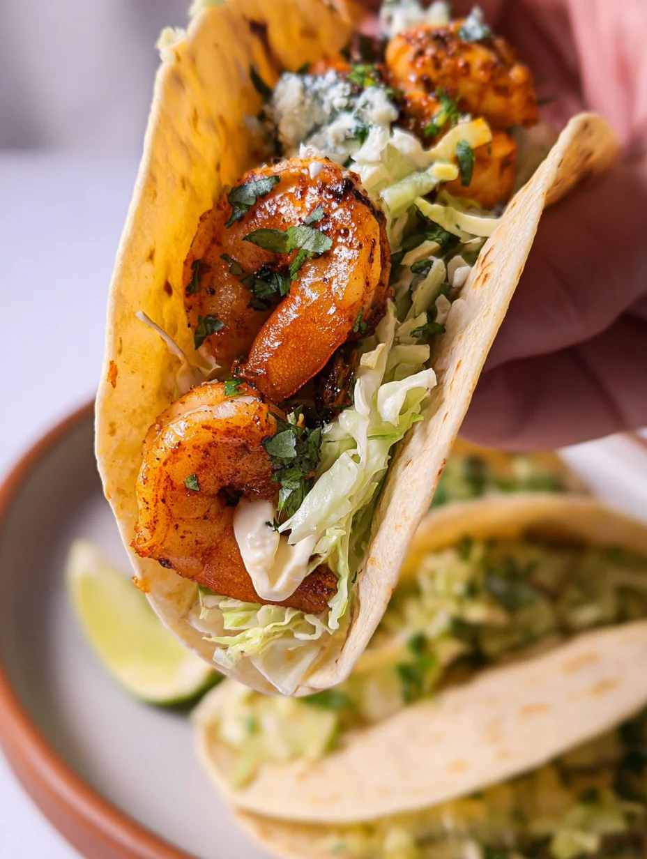 Cilantro Lime Shrimp Tacos