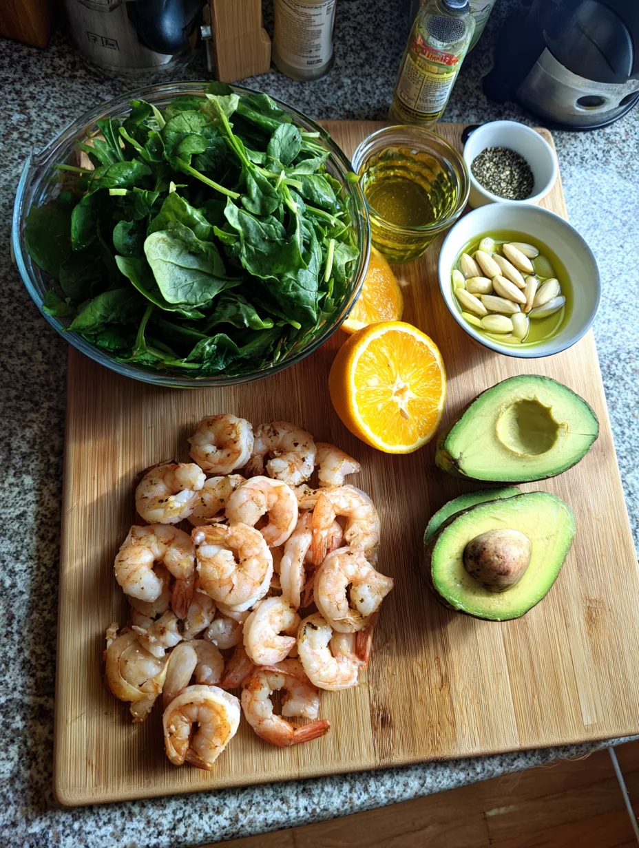 Citrus Shrimp and Avocado Salad