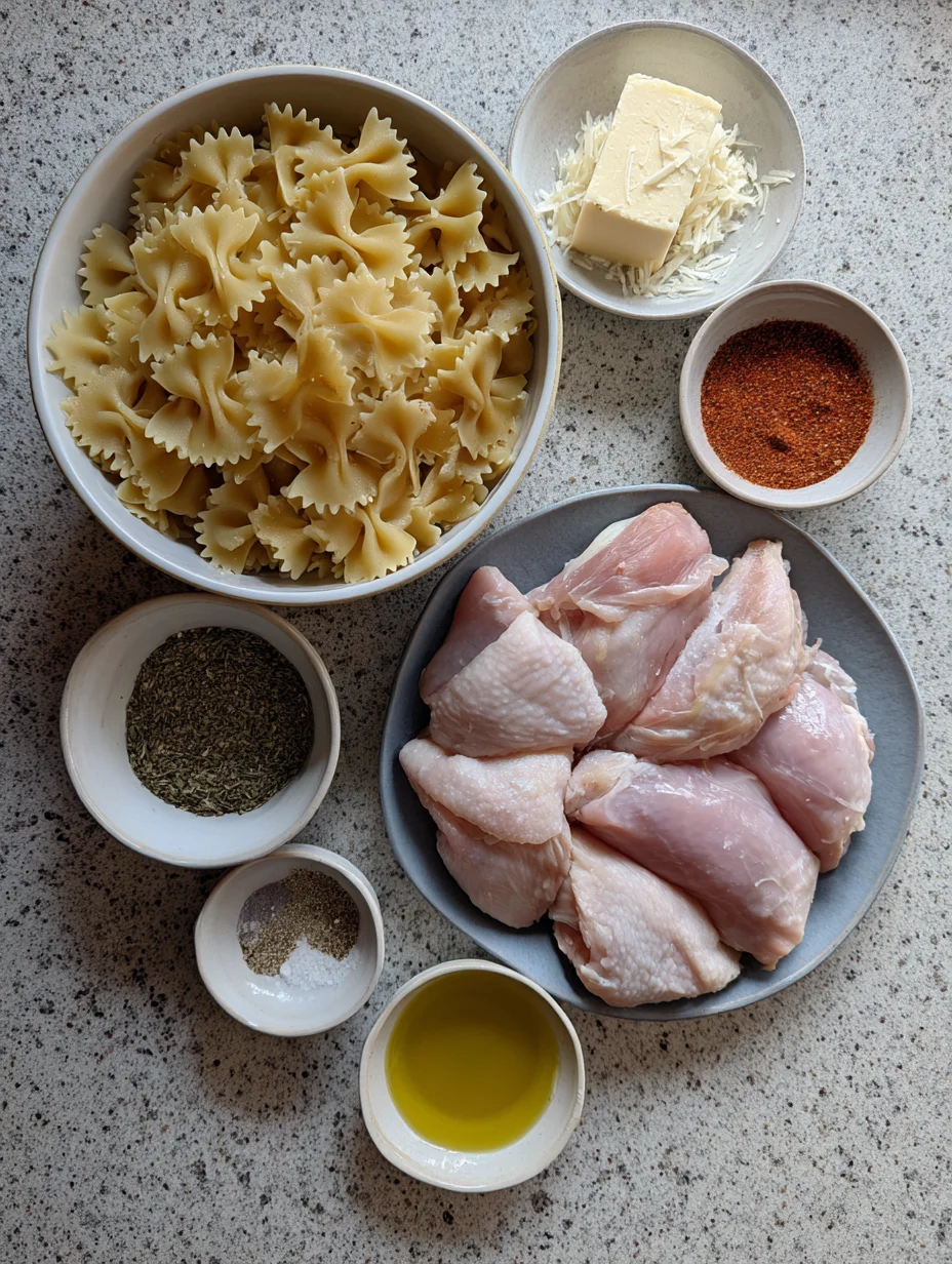 Creamy Chicken and Corn Pasta with Bacon
