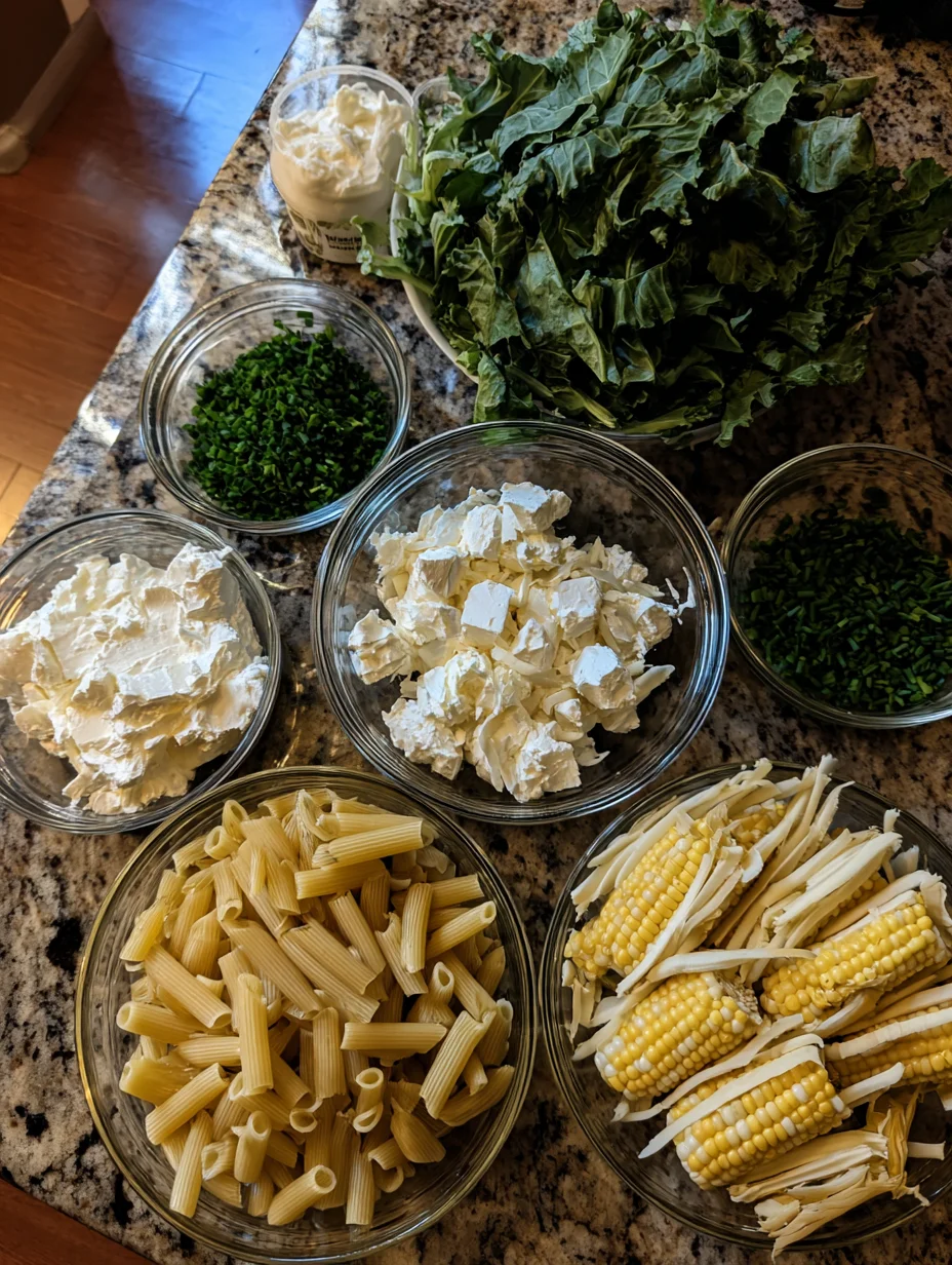Creamy Street Corn Pasta Salad