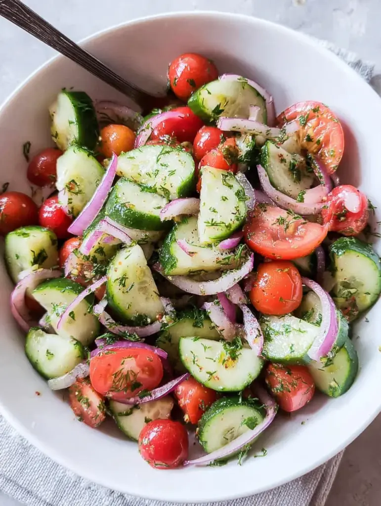 Cucumber Tomato Salad