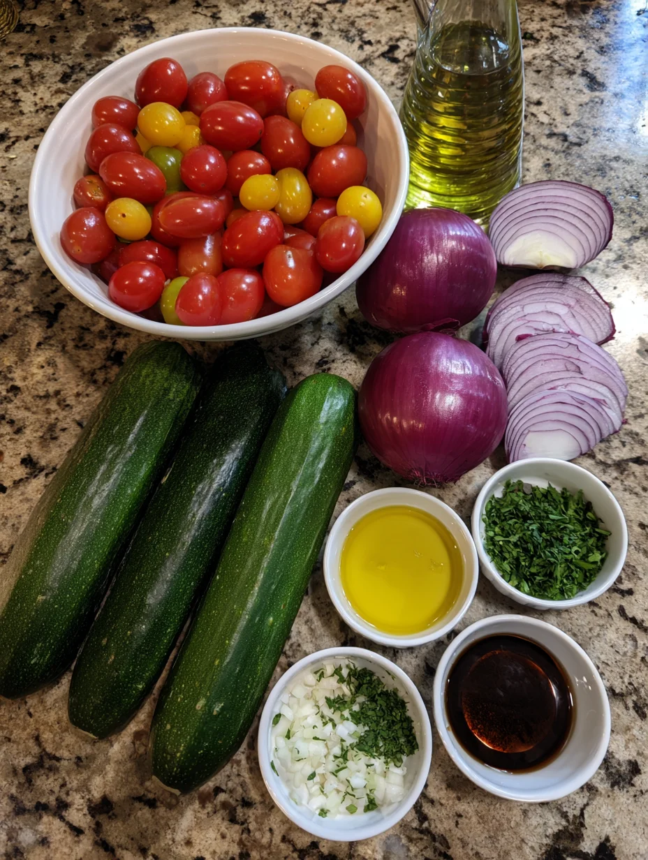 Cucumber Tomato Salad