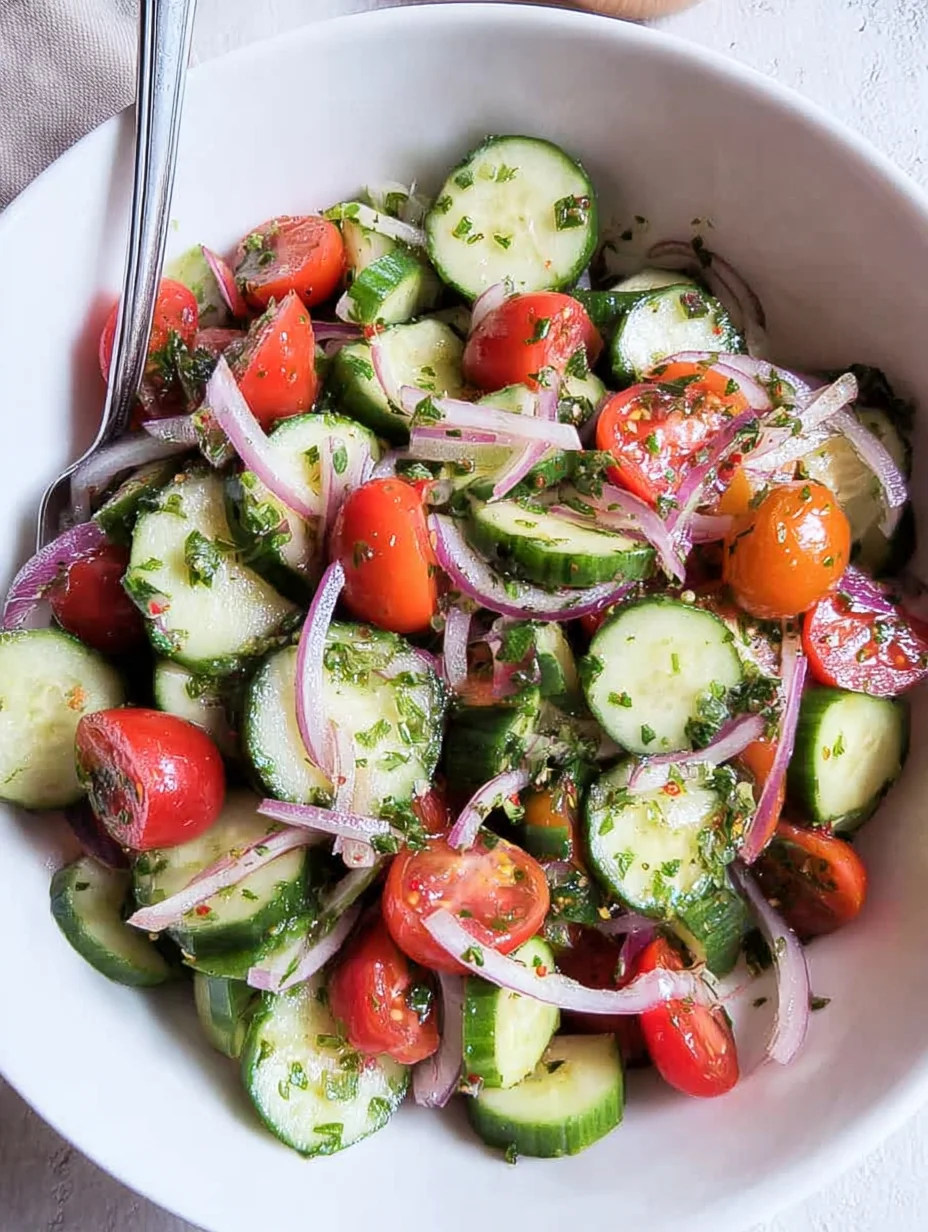 Cucumber Tomato Salad